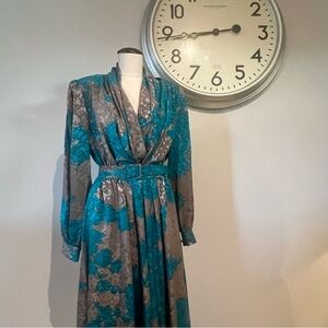 Vintage LilliAnn Long Sleeve Dress